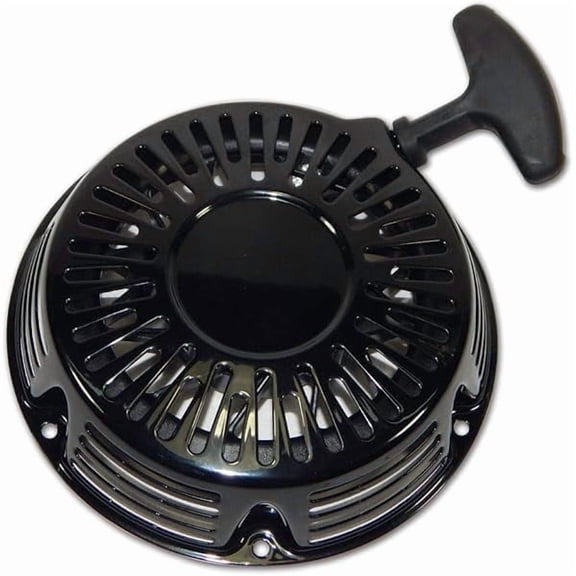 Recoil Starter Assembly | for Assy. for Tsurumi TPG4-6000HDX Generator Honda Powered; pre-installed pull rope & T-handle, smooth rewind spring, durable housing, quick drop-in replacement to r