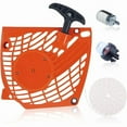 thumbnail image 1 of Recoil Starter Assembly Compatible with Chainsaws Using A051000982 – Fits Echo CS-370F CS-400 CS-400F CS-420ES – Includes 3ft Pull Cord & Start Rope, 1 of 2