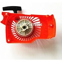 Recoil Starter Assembly Pull Start Replacement for 38CC Gas Chainsaw, Starter Rewind Assy. for 3800 Chainsaw Models, Smooth Recoil, Durable Housing, 1 Pack
