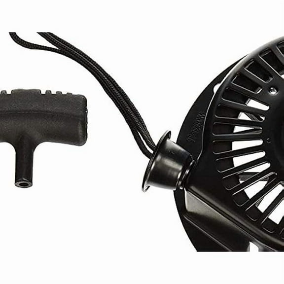 Recoil Starter Assembly | for for Yerf Dog Go Kart w/Tecumseh 6.0HP Power Sport Eng; pre-installed pull rope & T-handle, smooth rewind spring, durable housing, quick drop-in replacement to re