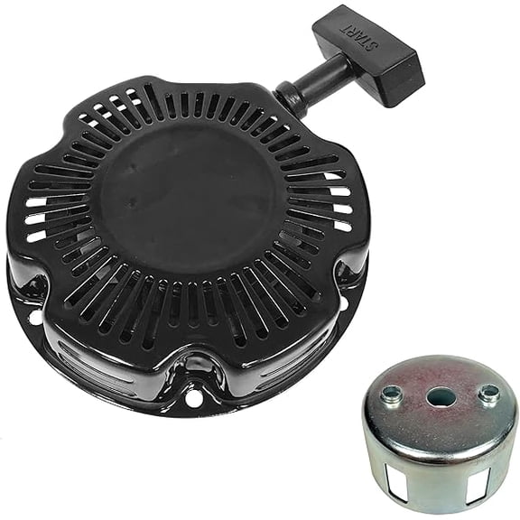 Recoil Starter with Cup for Coleman Powersports CT100U, CC100X Gas Mini Bike, Scooter, 79CC Predator, 63404 Water Pump, and WEN 56180 98CC 1500/1800W Generator