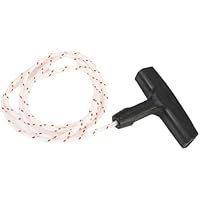 Recoil Starter Handle with 4.5mm Rope for TS400, TS410, TS420 Cut-Off Saws, Pull Start Grip & Cord Assembly, for Construction & Demolition Tools