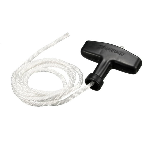 Recoil Starter Pull Handle with Rope for 168/170F Petrol Garden Machine Fitting