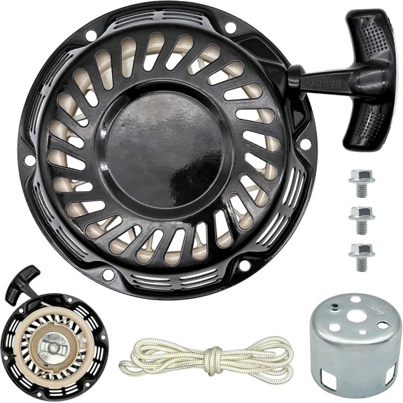 Recoil Starter Pull Start Assembly Compatible with Predator 212cc 196cc 224cc 6.5HP 7HP Engine for Coleman CT200U BT200X Baja MB200 Mini Bike Go Kart Replacement