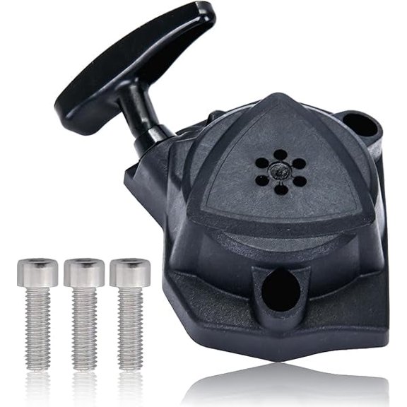 Recoil Starter Pull Start Assembly Replacement for Echo PB-2520, PB-2620, Shindaiwa EB252, EB262 Leaf Blowers & Vacuums, Includes 3 Screws, Replaces A051003310, A051-003310, Smooth Engine Starting