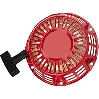 Recoil Starter Pull Start Assembly with Rope for Small Engine, Smooth Pull Start, Durable Housing, Stable Engagement, for Equipment Maintenance