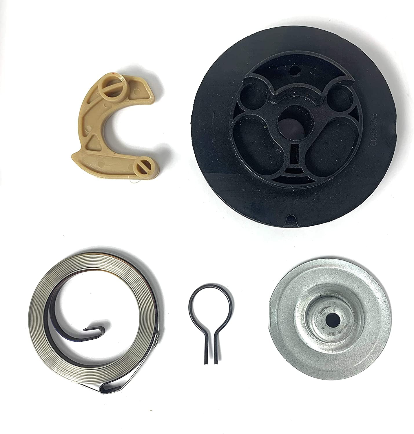 POWER PRODUCTS Recoil Starter Ratchet Reel Spring for Storm CAT 63CC 2HP 800/900W 60338 66619 69381 For Tail Gator 63025 63024 for Pulsar PG1202S 1200 Watts For ETQ950 TG1200 2 Cycle 64CC Generator