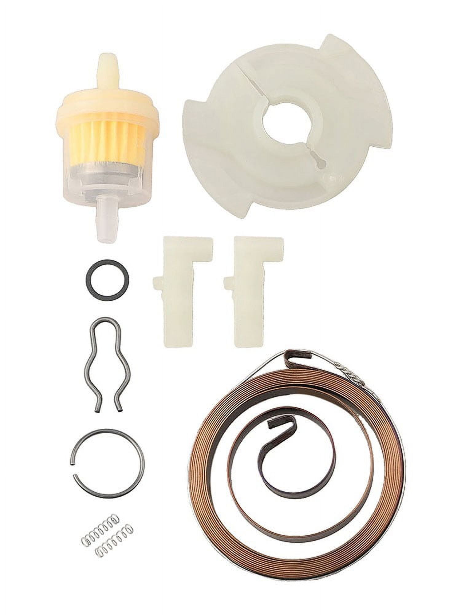 How to Replace the Recoil Spring on a Troy-Bilt Trimmer