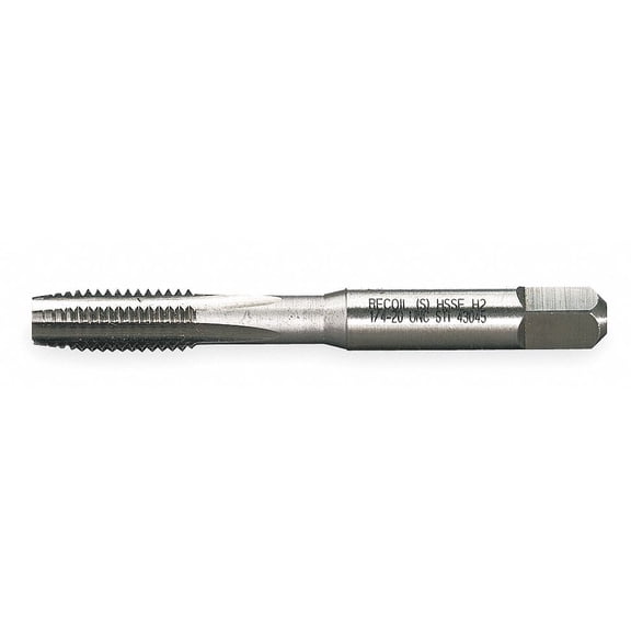 Recoil Tap,Straight Flute,5/8"-18,Plug 44105