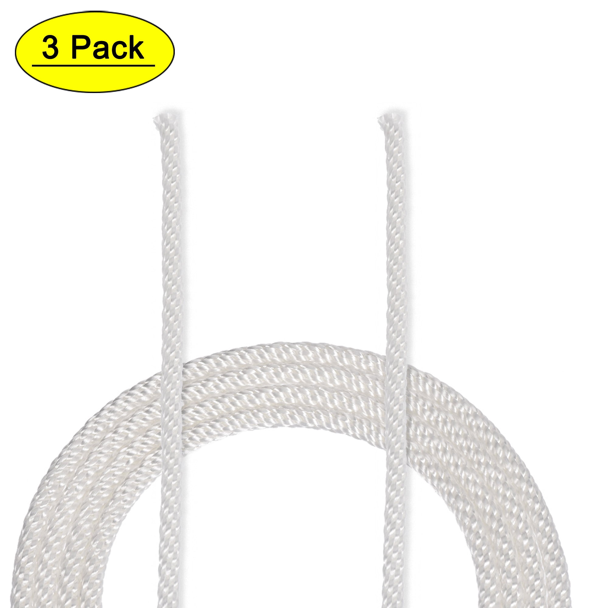 Trimmer Replacement Starter Rope Recoil start Rope 6mm Dia. 1.55m 5ft Polyester Pull Cord for 178F 186F ...