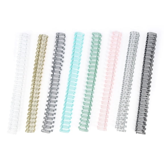 Recollections 12" Multicolor Binding Wires, 96 Total (6 Packs of 16)