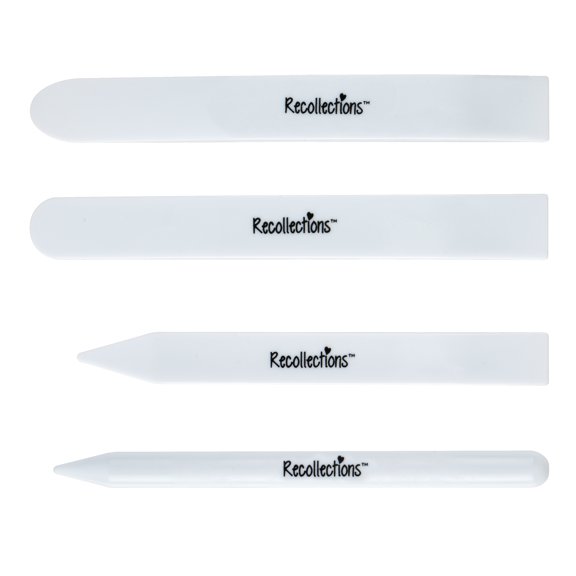 Recollections 4 Piece Bone Folder Paper Scoring Tool Set, 6 Pack