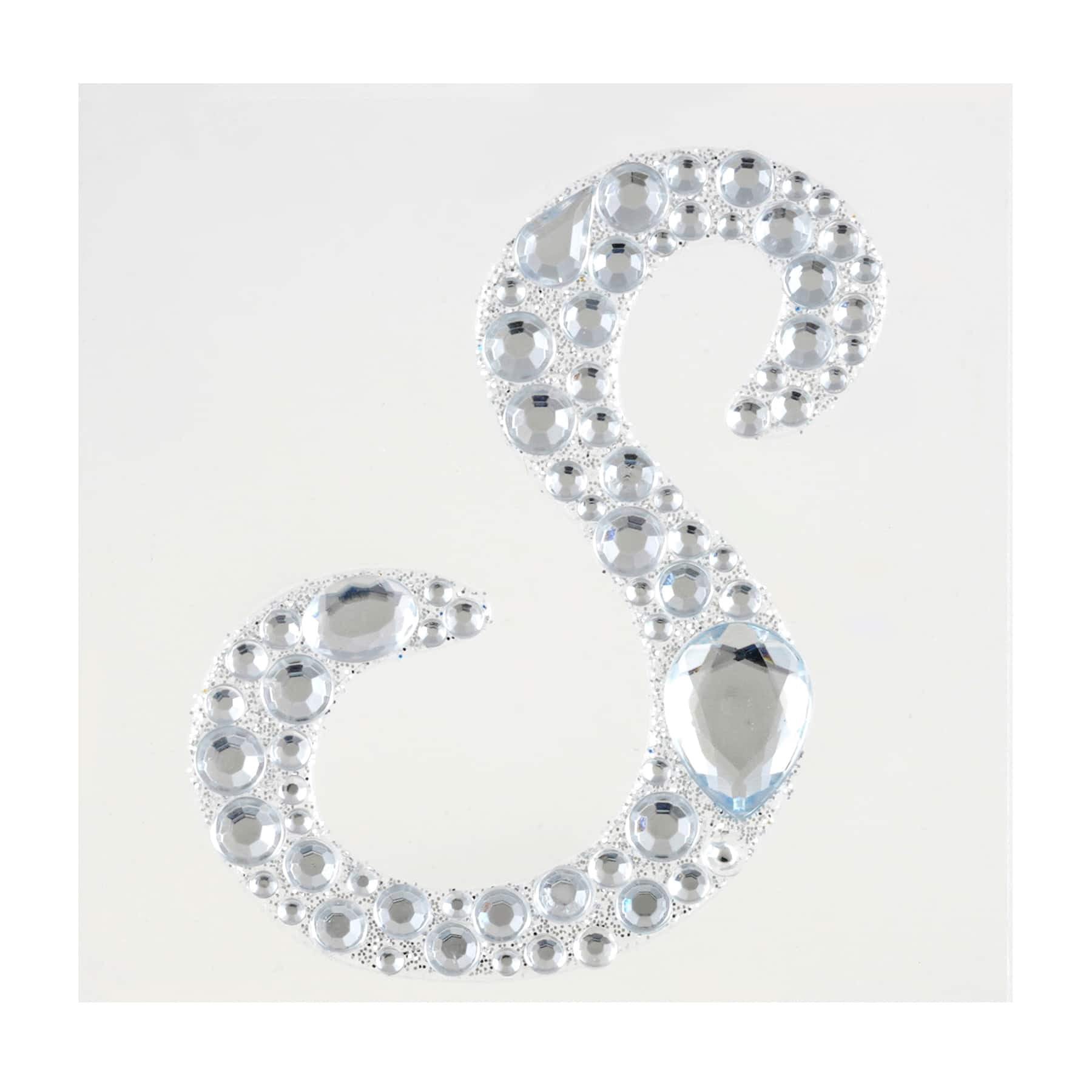 Recollections Bling Alphabet Letter Sticker, 12 Pack - Walmart.com