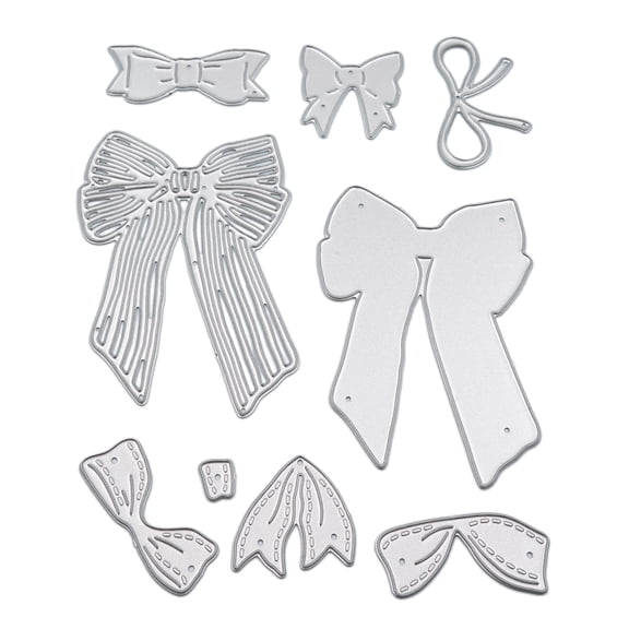 Recollections Bows Layering Die Set, 6 Pack