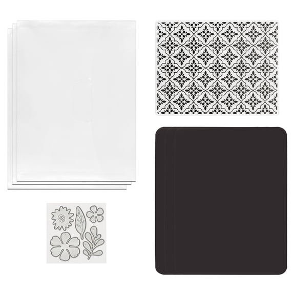 Recollections Cutting Dies & Embossing Folder Set, 6 Pack