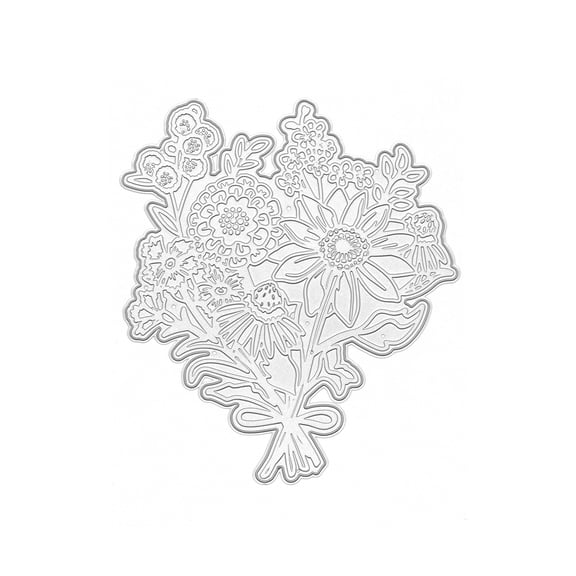 Recollections Flower Bouquet Cutting Die, 6 Pack