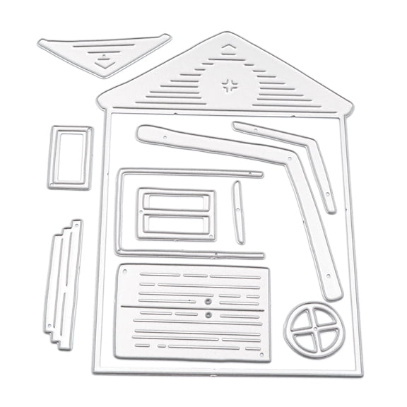 Recollections House Layering Die Set, 6 Pack