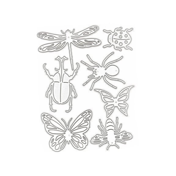 Recollections Insects Cutting Die Set, 6 Pack