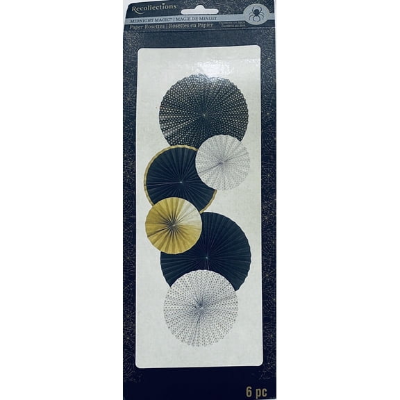 Recollections Midnight Magic Paper Rosettes