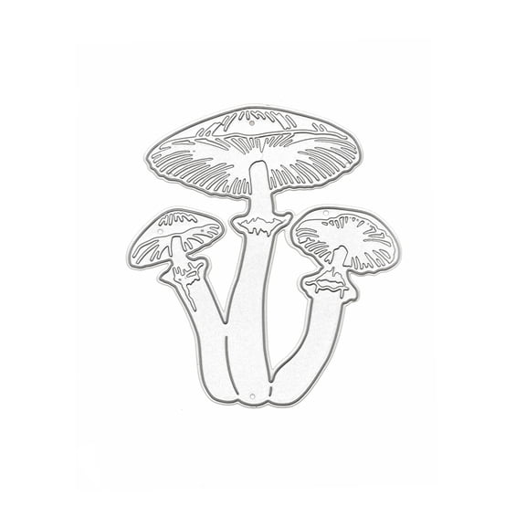 Recollections Mushroom Trio Cutting Die, 6 Pack