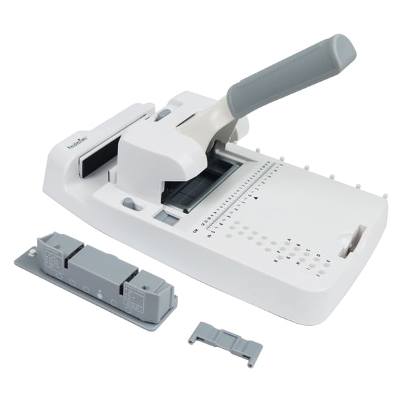 Recollections Punch and Binding Machine - All-in-One Journal and Planner Maker - White - 11.13" x 7" - 3-Piece Set