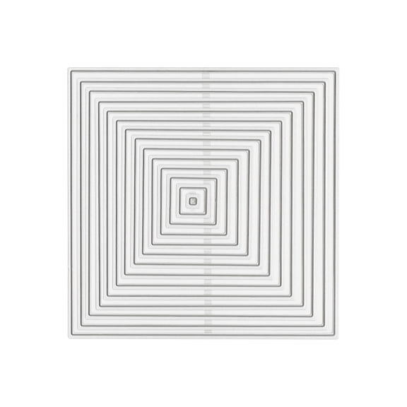 Recollections Square Cutting Die Set, 6 Pack