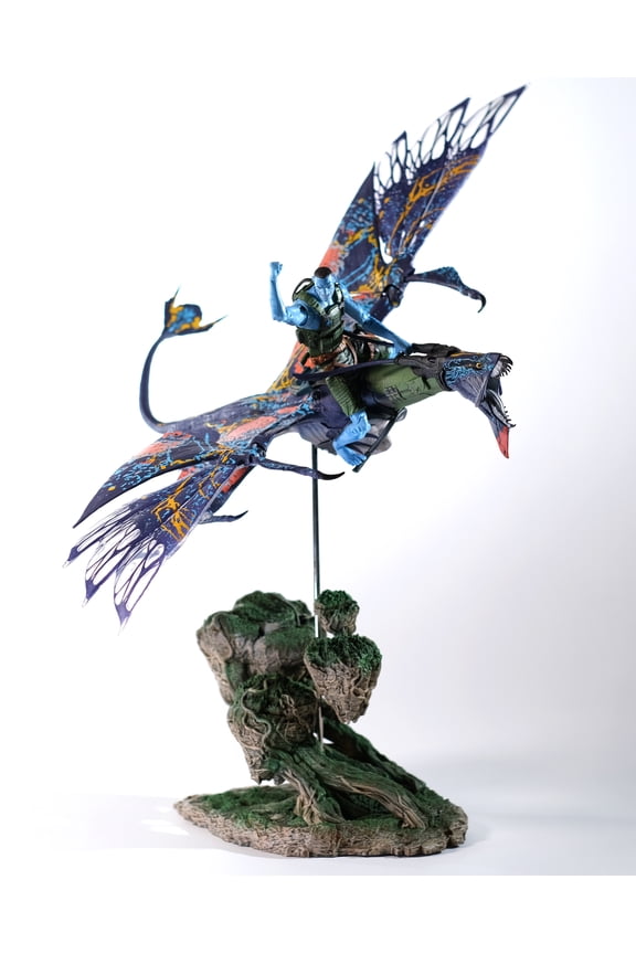 Recom Quaritch & RDA Banshee (Avatar: The Way of Water) Deluxe 2-Pack Gold Label 7" Figure  - McFarlane Toys