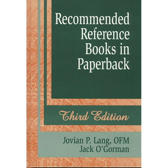 Recommended Reference Books in Paperback Recommended Reference Books in Paperback, (Hardcover)