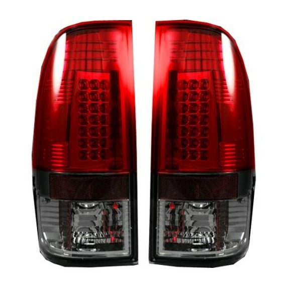 Recon 264172RBK Dark Red Smoked LED Tail Light