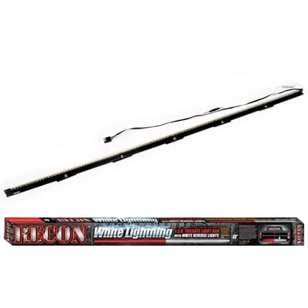 RECON - 60? White Lightning Universal Fit LED Tailgate Light Bar (Red Running Lights, Brake Lights, Turn Signals, Hazard Lights & White Reverse/Backup Lights)
