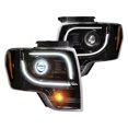 thumbnail image 1 of Recon Access 264190BKC Halo Projector Headlights with LED Turn Signal for 2009-2014 Ford F-150, 1 of 2
