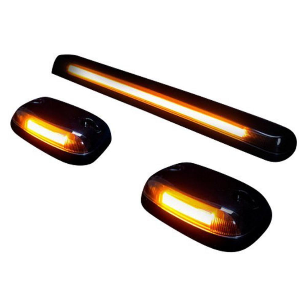 Recon Cab Roof Lights (Smoked) - 264156BKHP - Walmart.com