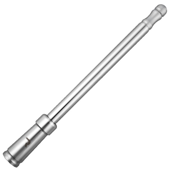 RECON Aluminum 8" Antenna Mast Style (Fits OEM Factory Threaded Antenna) - Chrome
