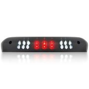 RECON - Fits 2002-2008 RAM 1500 & 2003-2009 RAM 2500/3500 - Smoked LED 3rd Brake Light Kit with White Cargo Lights in Smoked Lens