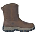 thumbnail image 1 of Hoss Men's Brown Recon 8" Side Zip Composite Toe Waterproof Electrical Hazard 12 2E, 1 of 1