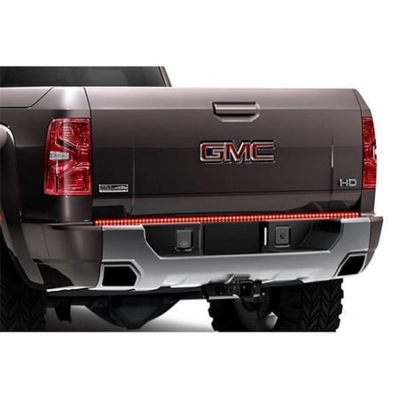 Recon Truck Accessories 60 in. Hyperlite Red LED Line of Fire Tailgate Light Bar