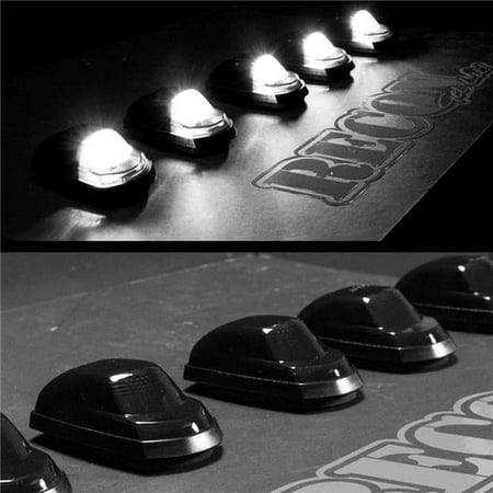 Recon Truck Accessories Superduty White-Smoked Cab Light Led - Fits 17-18 Ford