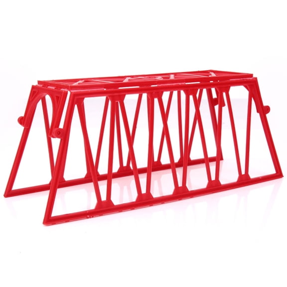 Reconfigurable Train Track Featuring Bridge Tunnels And Travel Storage