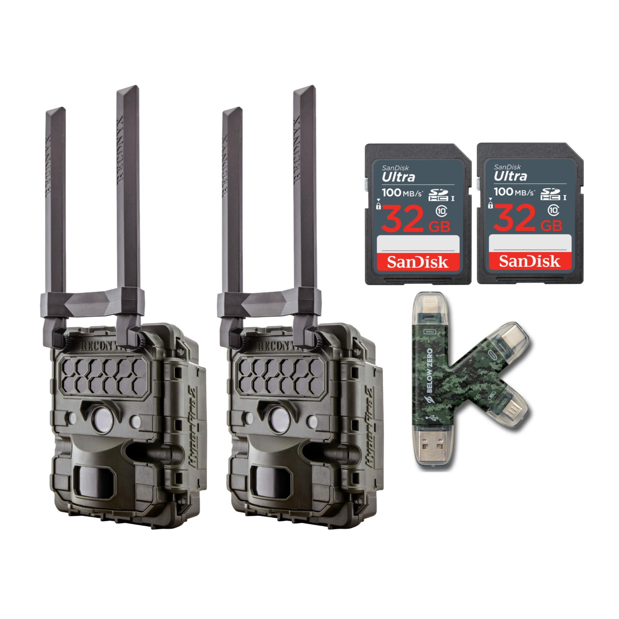 Reconyx HyperFire2 Cellular Covert Camera (2-Pack) with SD Card (2-Pack ...