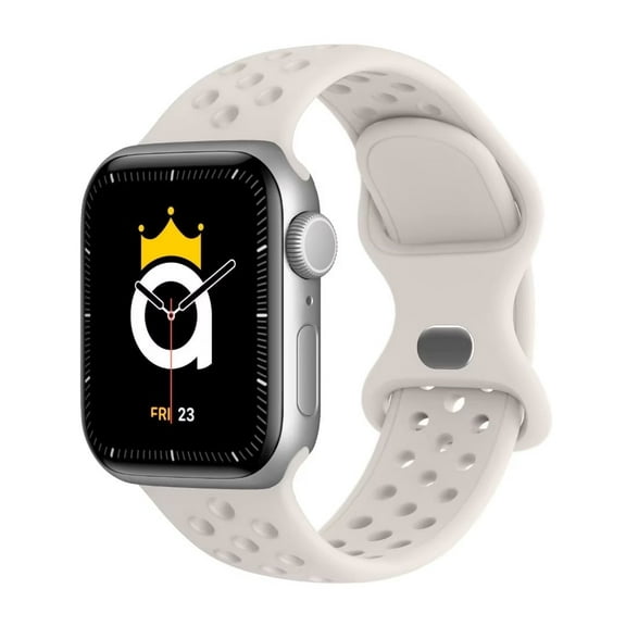 Recoppa Compatible with Apple Watch Band 38mm 40mm 41mm 42mm 44mm 45mm for Women Men, Breathable Sport Soft Silicone Straps Replacement Wristbands for iWatch SEries 9 8 7 6 5 4 3 2 1 SE"