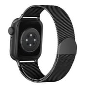 JOEHWERR Recoppa Metal Magnetic Band Compatible with Apple Watch Bands 38mm 40mm 41mm 42mm 44mm 45mm, Stainless Steel Mesh Loop Strap with Magnetic Clasp for iWatch SE/7/6/5/4/3/2/1"
