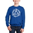 thumbnail image 1 of Record Adapter - Boy's Word Art Crewneck Sweatshirt, 1 of 3