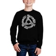 thumbnail image 1 of Record Adapter - Boy's Word Art Crewneck Sweatshirt, 1 of 3