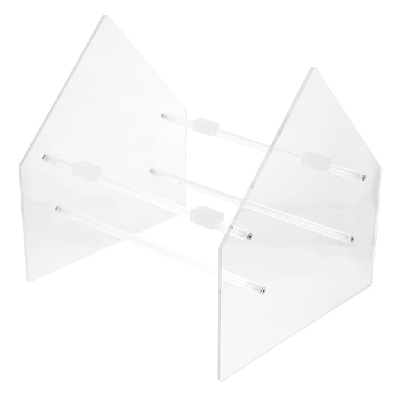 KALLORY Document Organizer Newspaper And Magazine Rack Acrylic Storage Dormitory 1Pack