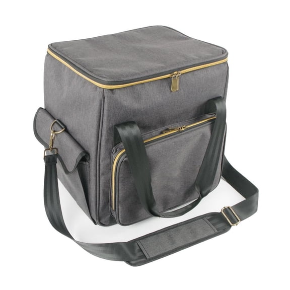 Record Holder Box Travel Organizer Bag Albums Storage Carrying Bag With Divider Multifunctional Albums Storage Box