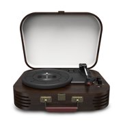 Record Player A3, Turntable, Record Player with 2 Stereo Speakers, Wireless 3-Speed 33/45/79RPM, Support Headphone Jack/USB/AUX-IN/RCA-Out/Recording