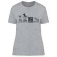 thumbnail image 1 of Record Player Evolution Set T-Shirt Women -Image by Shutterstock, Female Medium, 1 of 2