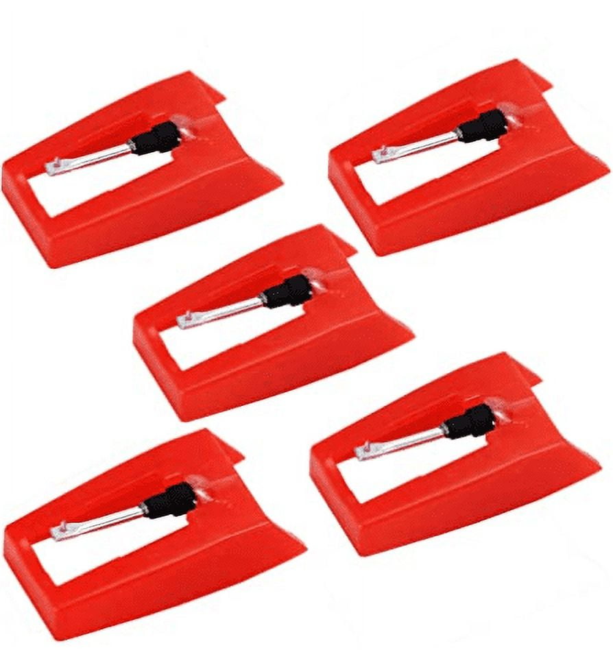 Record Player Needle,5 Pack Stylus Turntable Needle Replacement for