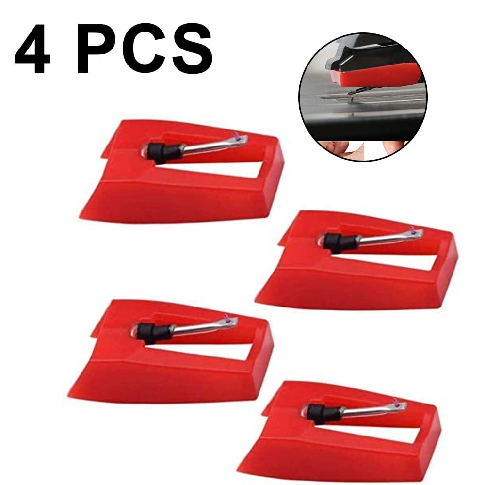 Record Player Needles Replacement,4 Pack Turntable Replacement Needle