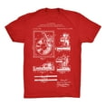 thumbnail image 1 of Record Player Patent 100% Cotton Premium T-Shirt, 1 of 1